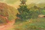 Virgílio Lopes Rodrigues (1863-1944),  - Óleo sobre madeira. Sem assinatura. Autenticado pelo neto no verso.