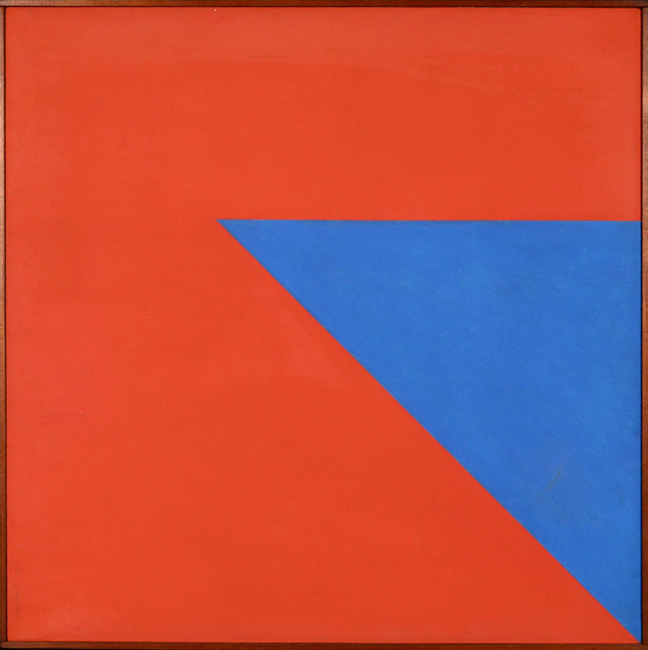 Dionísio del Santo (1925-1999), Triangulo azul - foto 1 de 3
