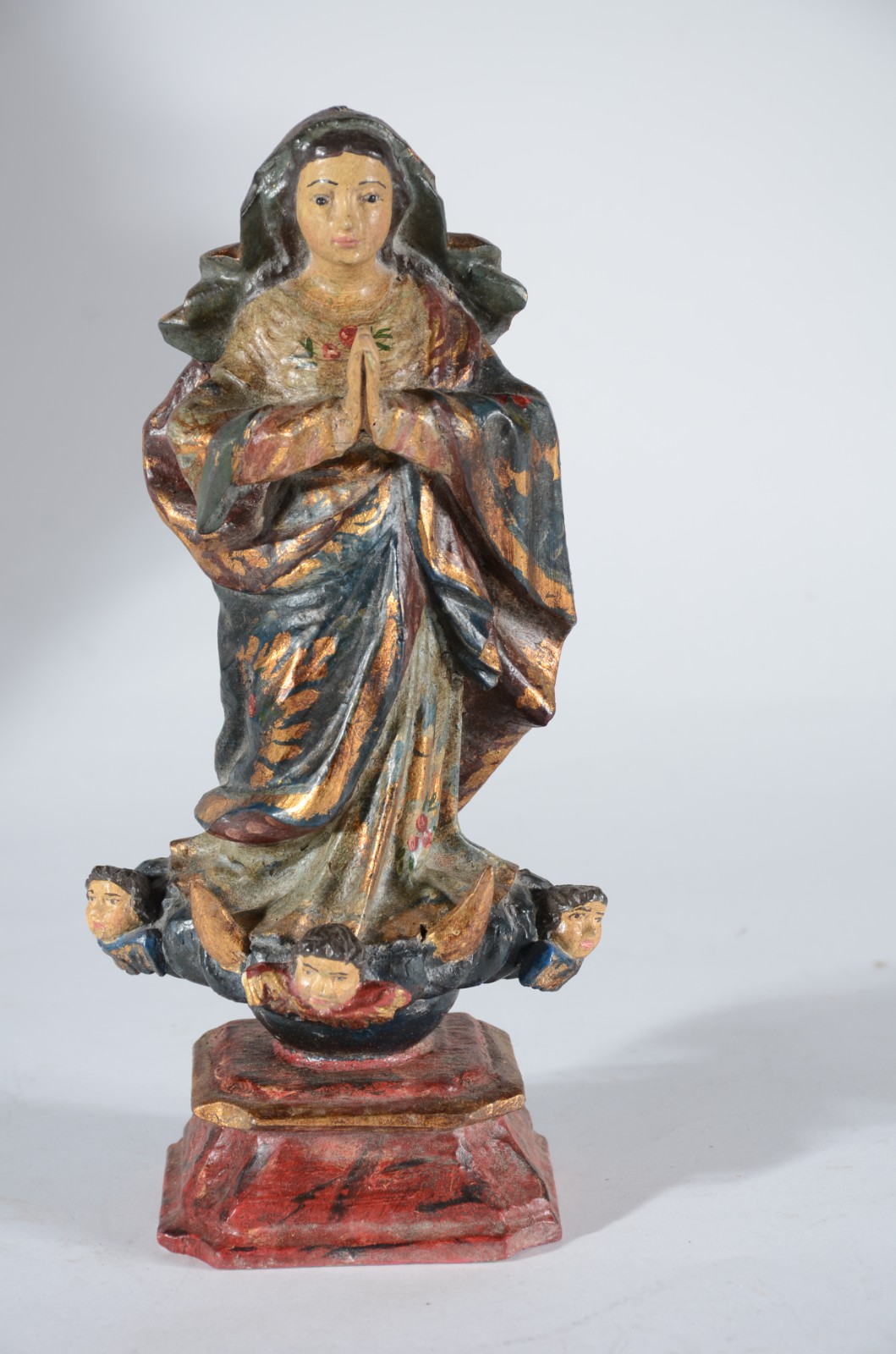 Nossa Senhora da Conceição - Antiga imagem de madeira policromada... - foto 2 de 6