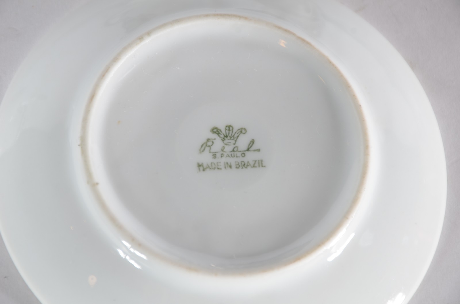 Serviço de chá e café de porcelana Real branca com guirlandas... - foto 6 de 6
