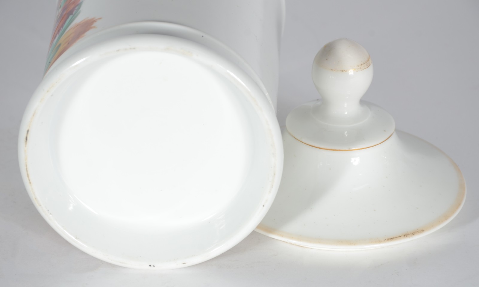 Pote de farmácia de porcelana francesa, inscrição "Diascord:"... - foto 5 de 5