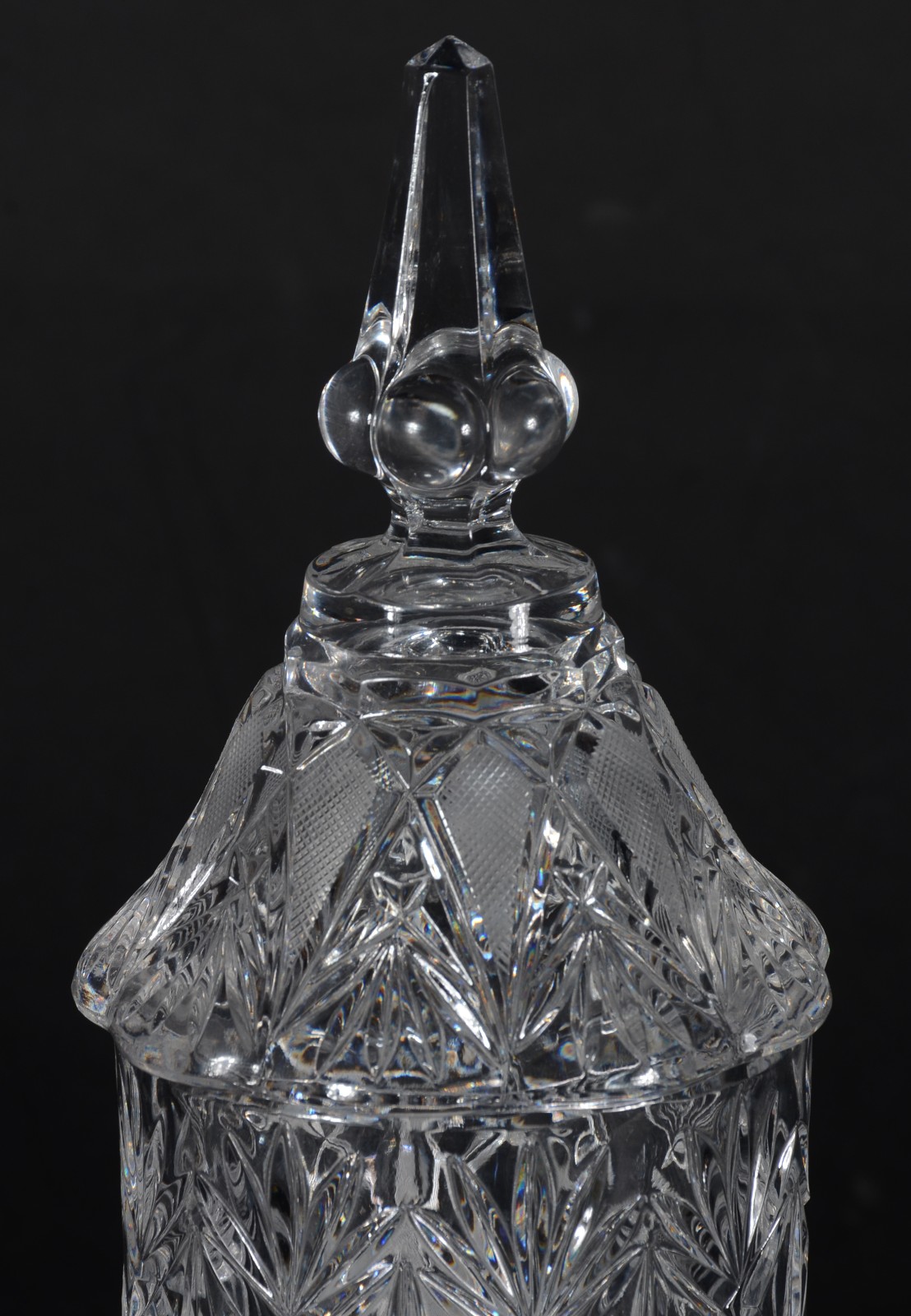 Bomboniere de cristal lapidado. - foto 3 de 6