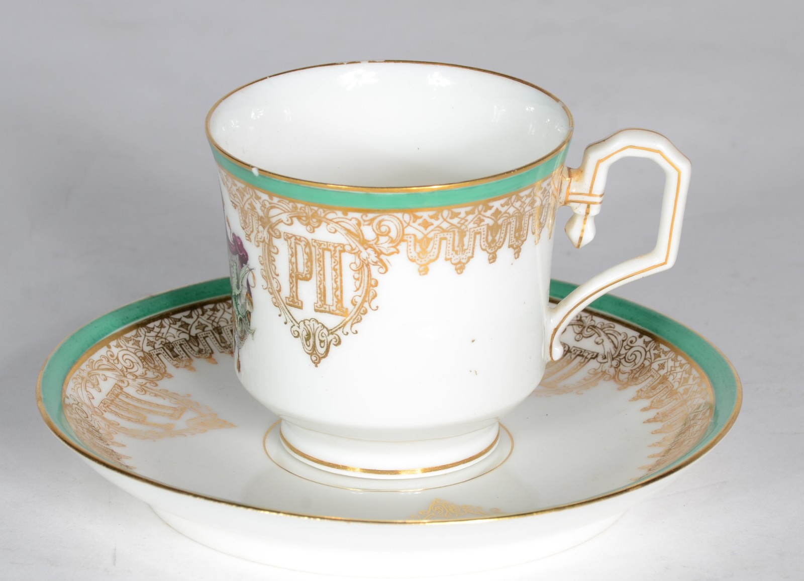 DOM PEDRO II - CASA IMPERIAL BRASILEIRA - Xícara para café e seu... - foto 2 de 5