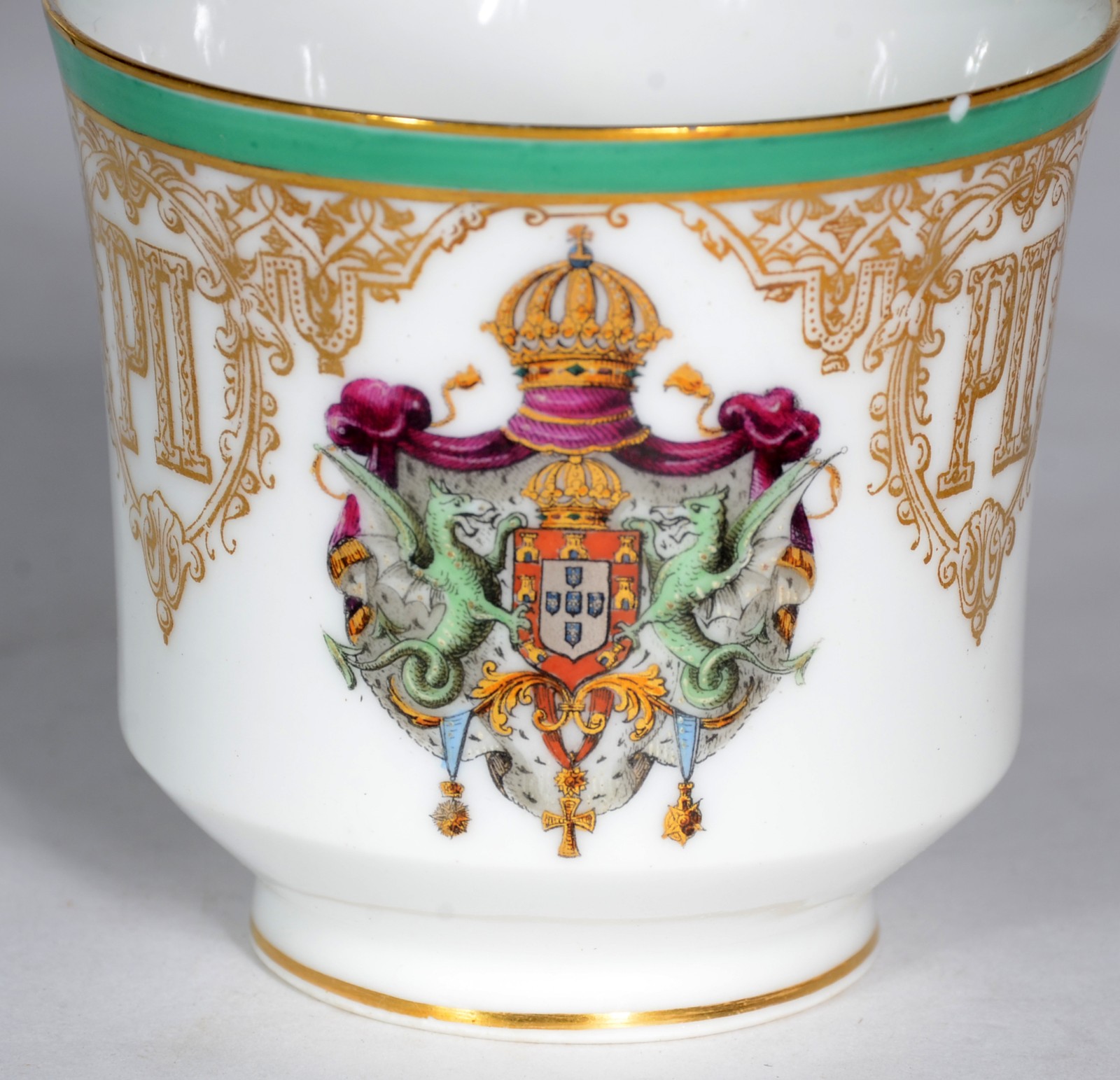 DOM PEDRO II - CASA IMPERIAL BRASILEIRA - Xícara para café e seu... - foto 4 de 5