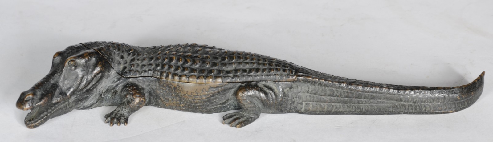 Franz Xaver Bergmann (1861-1936), Surprise Crocodile - foto 3 de 6