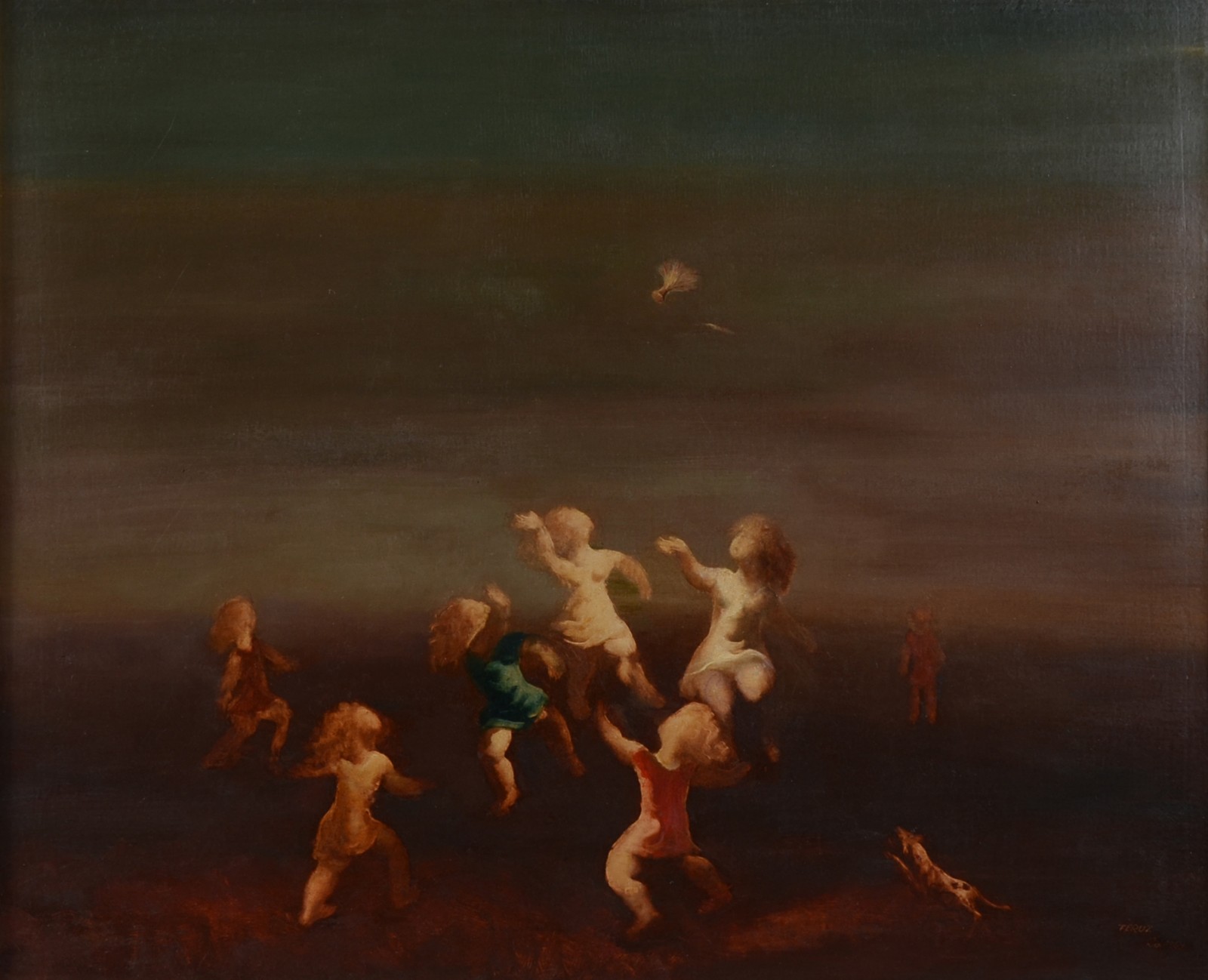 Orlando Teruz (1902-1984), Jogando Peteca - foto 1 de 4
