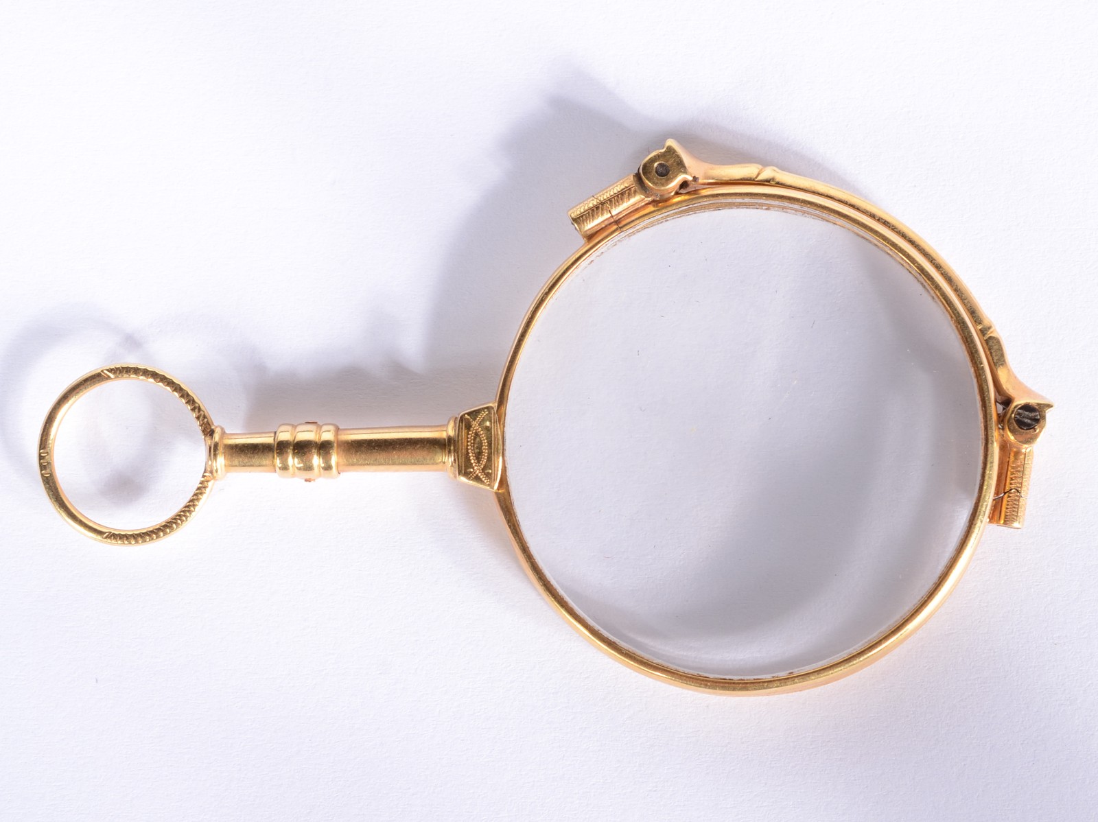 Antigo L'orgnon óculos de uma só haste em ouro 18 k. - foto 4 de 4