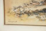 Frank Schaeffer (1917-2008), Paraty - Têmpera e pastel sobre cartão. Datado 1968.