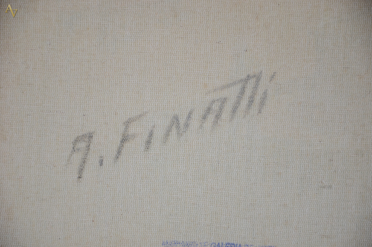 A. FINATTI (1923 - 2008) - Marinha - ost - 22 x 27 - foto 4 de 4