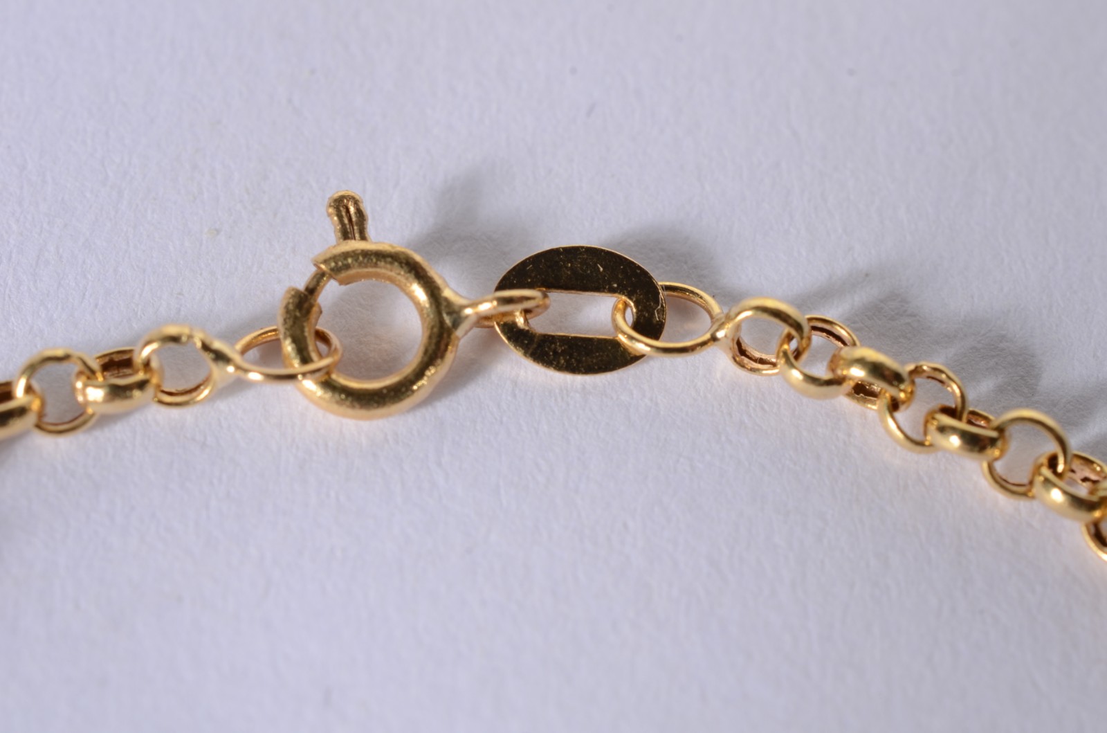 Pulseira de ouro 18 k., contraste 750 mls. (Por motivos de segurança... - foto 2 de 3