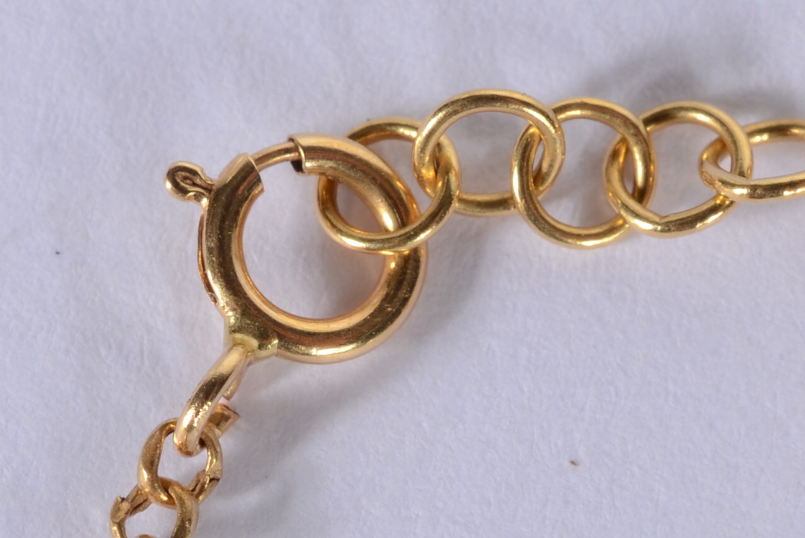 Pulseira de ouro 18 k., contraste 750 mls. (Por motivos de segurança... - foto 5 de 6