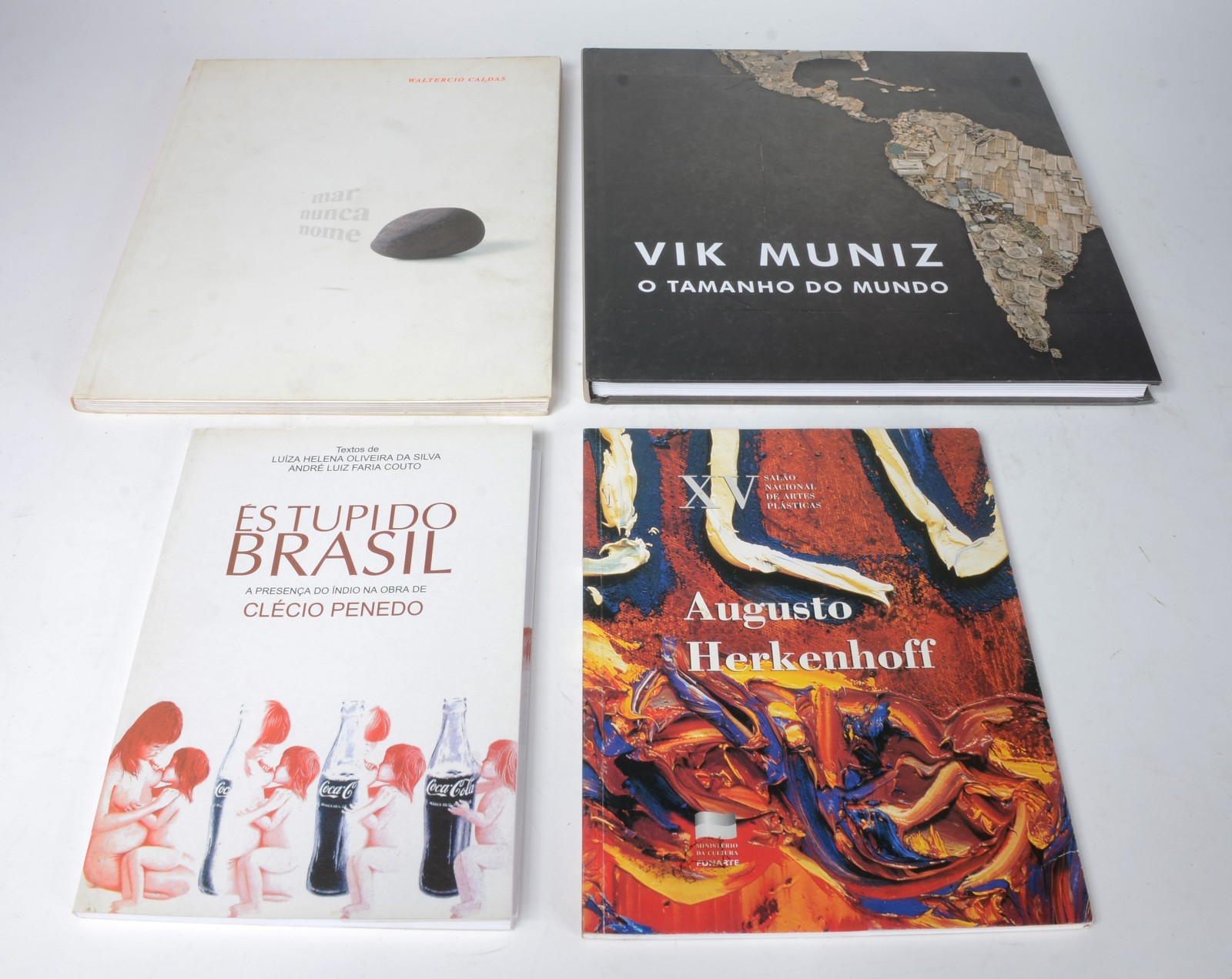 Quatro livros diversos: A) Waltercio Caldas - Mar nunca Nome. B)És... - foto 1 de 10