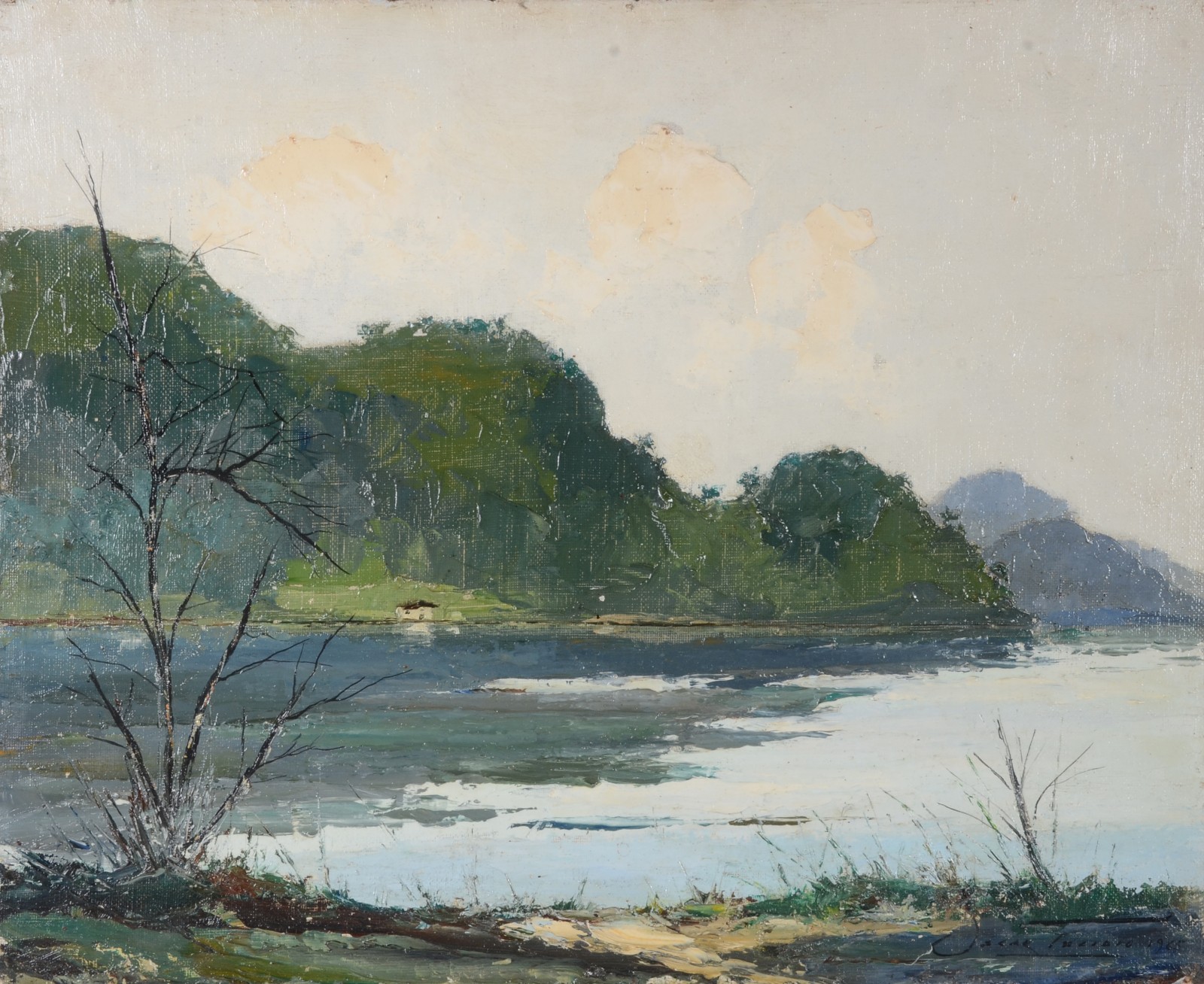 Oscar Tecídio (1926-1995), Lagoa de Piratininga - foto 1 de 3
