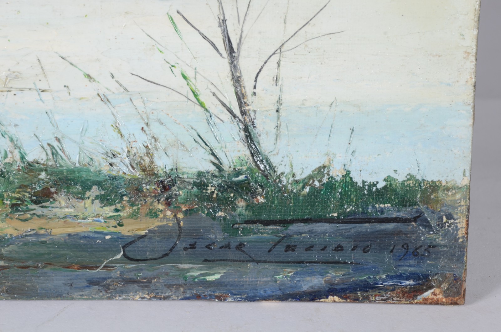 Oscar Tecídio (1926-1995), Lagoa de Piratininga - foto 2 de 3
