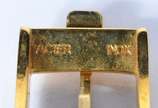 Baume & Mercier (1830),  - Relógio de pulso, caixa de ouro 18k., pulseira de couro.