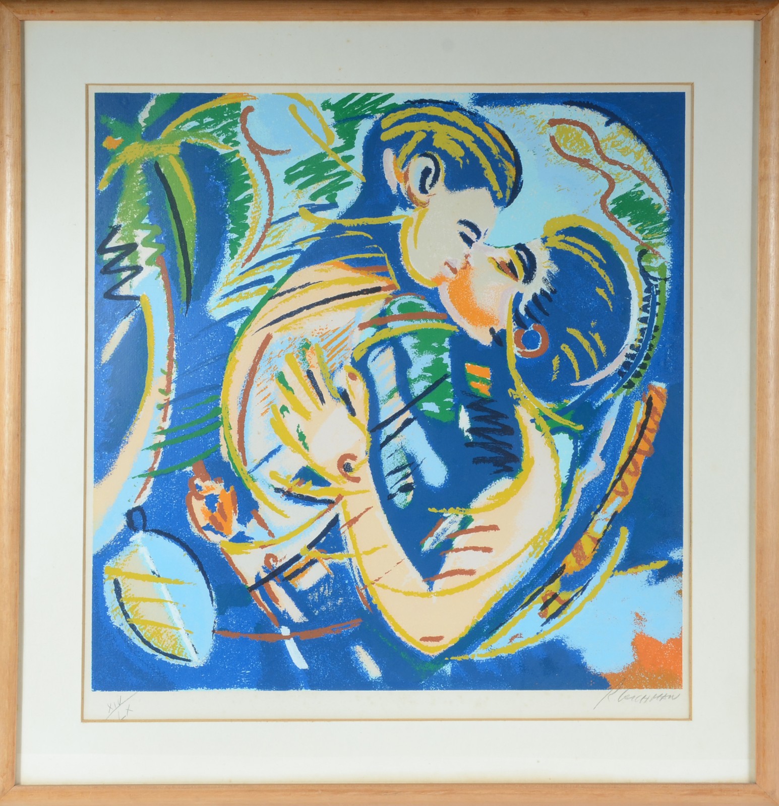 Rubens Gerchman (1942-2008), O Beijo - foto 2 de 5