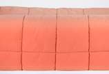 Forma (1950),  - Sofá/ cama modelo "STRIPS" da loja Forma, estofado e forrado com tecido na cor tijolo. Anos 70. Desbotado.