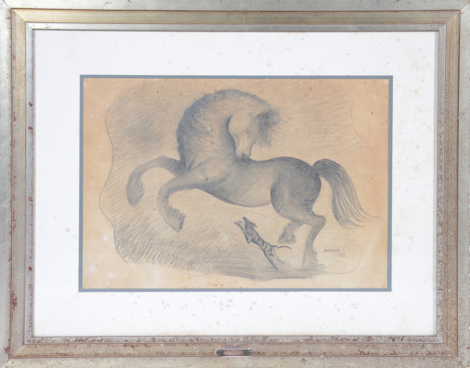 Orlando Teruz (1902-1984), Cavalo e Cachorro - foto 2 de 4