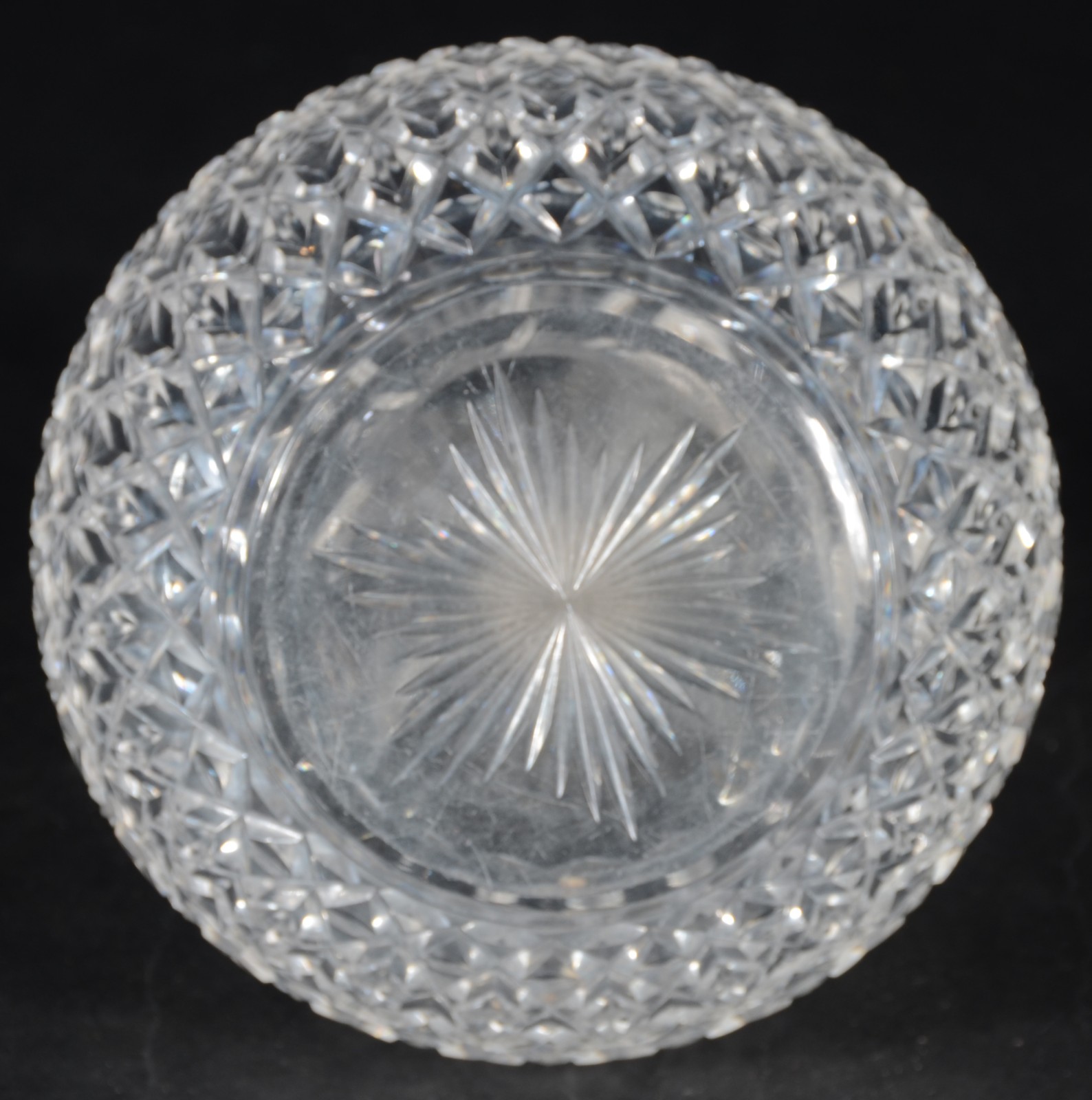 Jarra com alça de cristal europeu lapidado. - foto 4 de 4