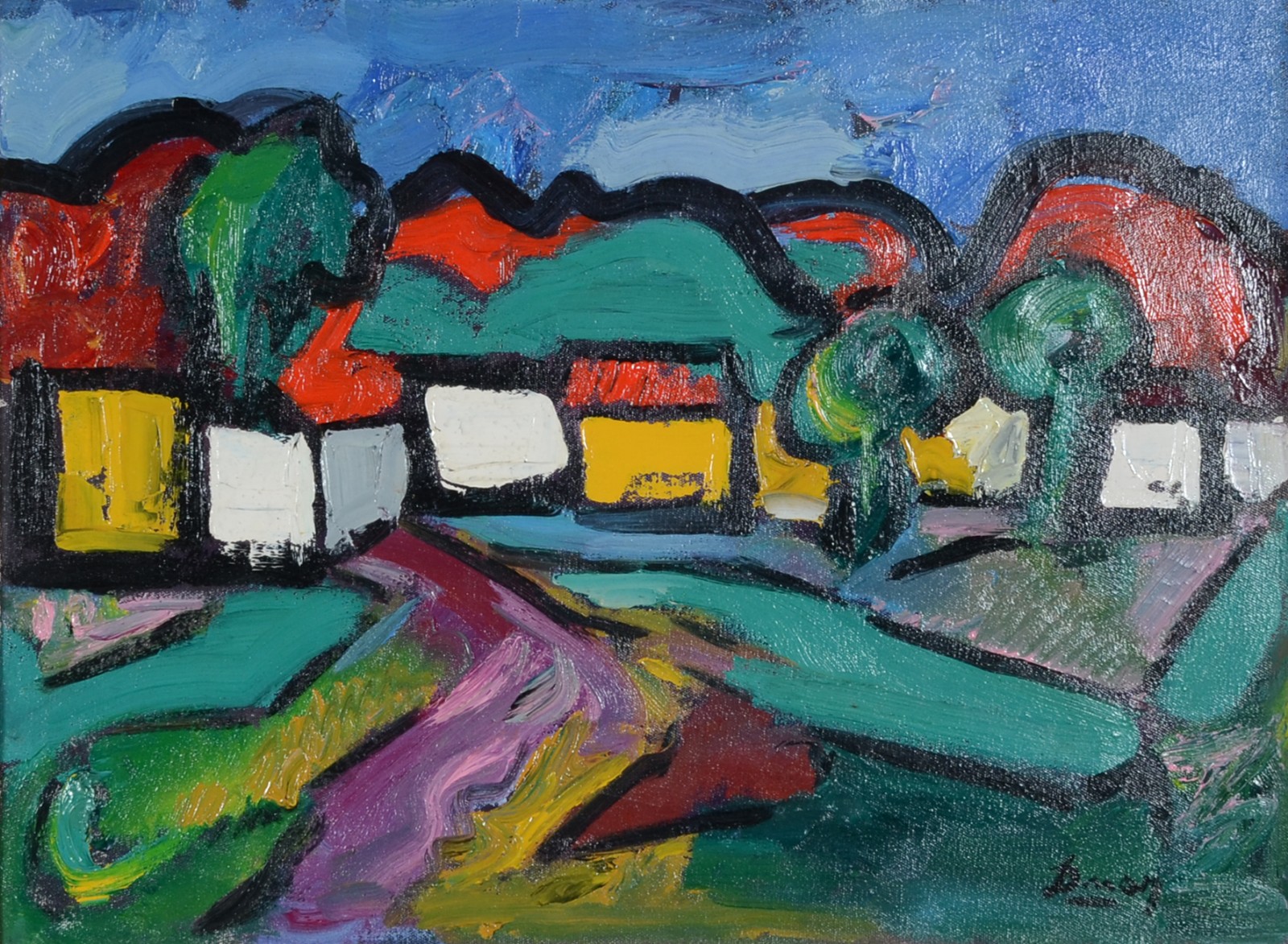 Dnar Rocha (1932-2006), Paisagem - foto 1 de 5