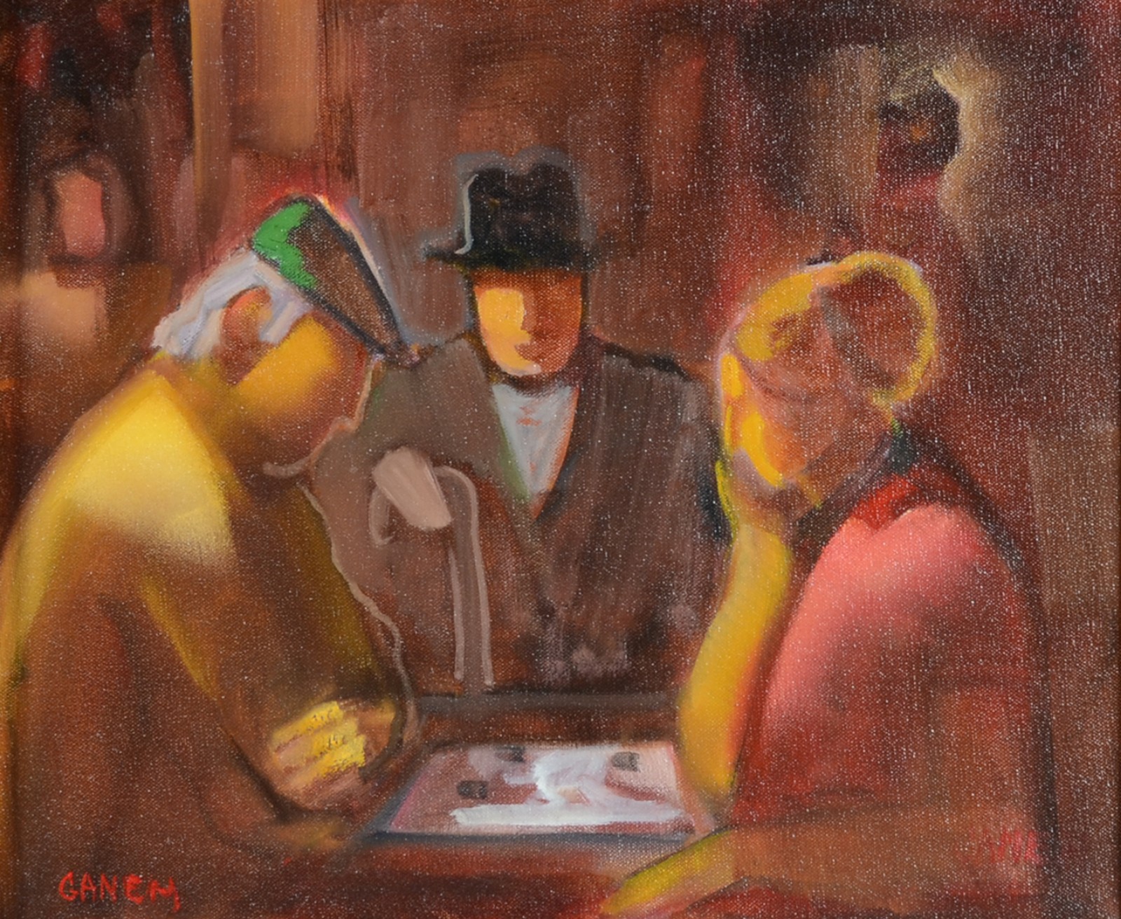 Óleo sobre tela. Datado 97. - foto 1 de 5