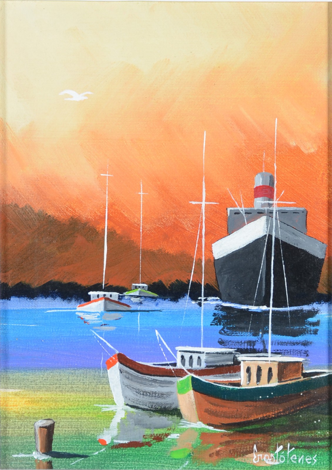 Marinha com Barcos - foto 1 de 5
