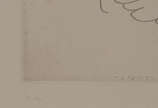 Tarsila do Amaral (1886-1973), Antropofagia - Litografia assinada - p.a.