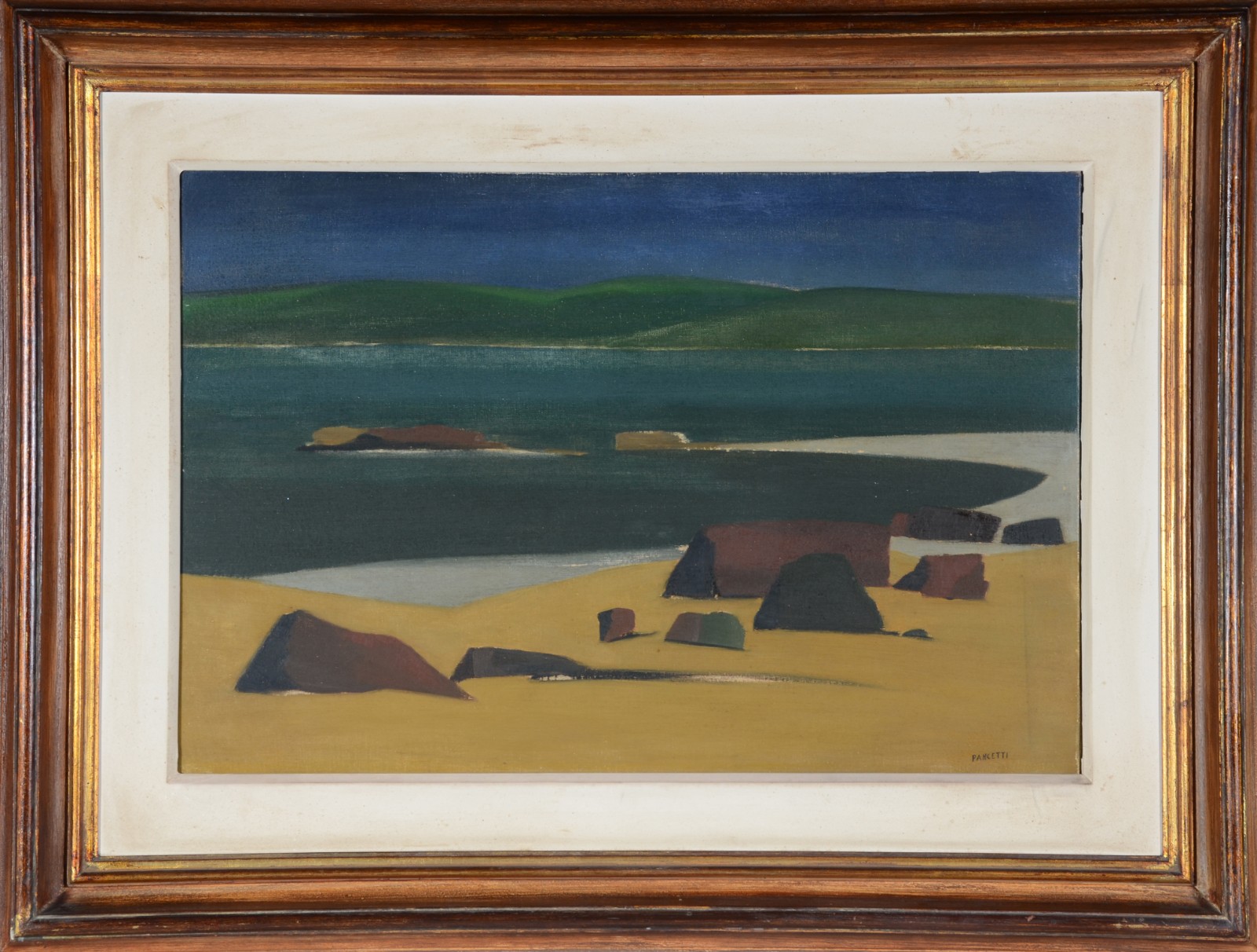 José Pancetti (1902-1958), Praia com pedra - foto 2 de 5