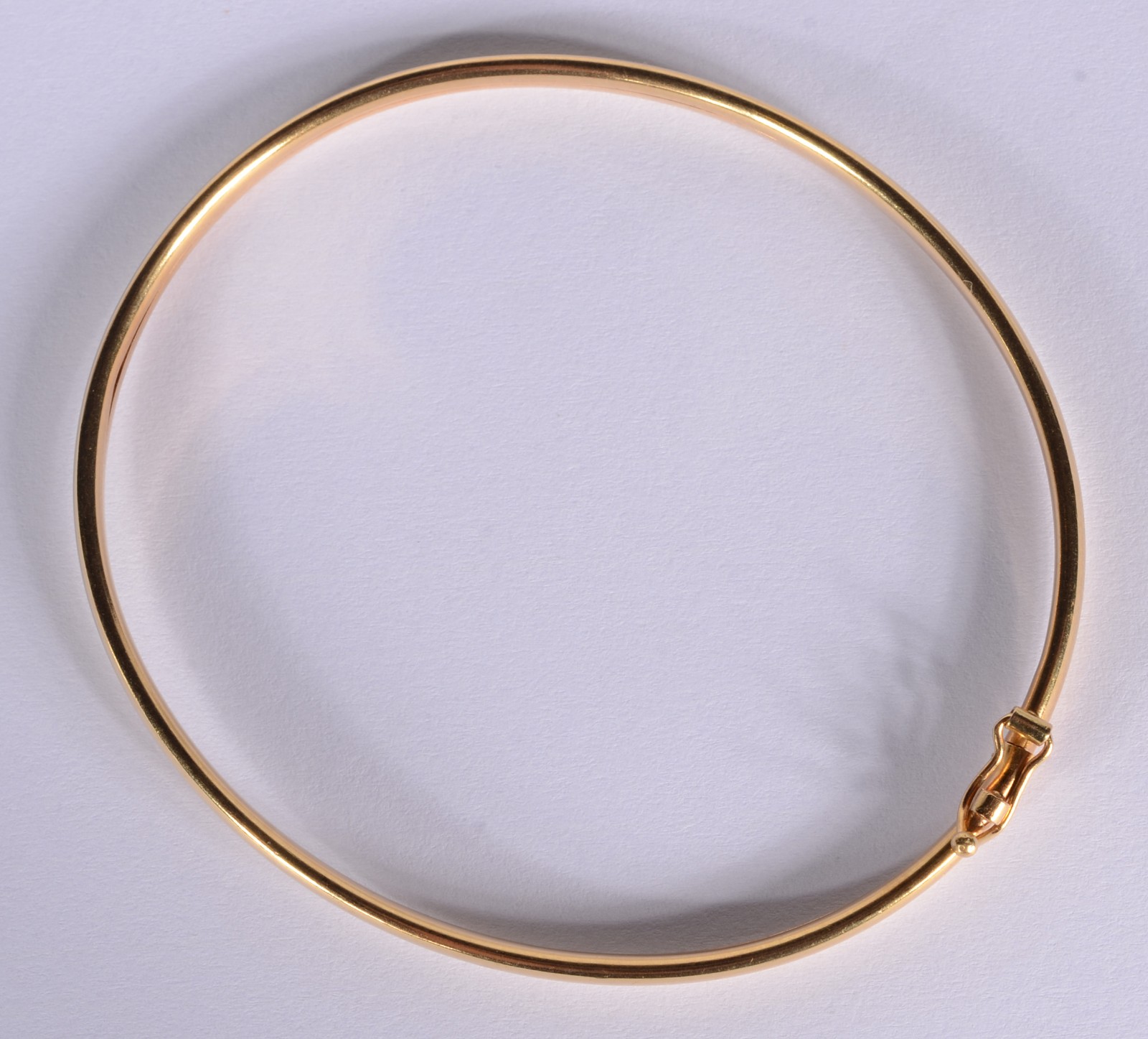 Pulseira "escrava" de ouro 18 k., contraste 720 mls. (Por motivos de... - foto 2 de 3