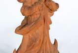 LUZIA DANTAS,  - Arte popular - Escultura de madeira representando Nossa Senhora.