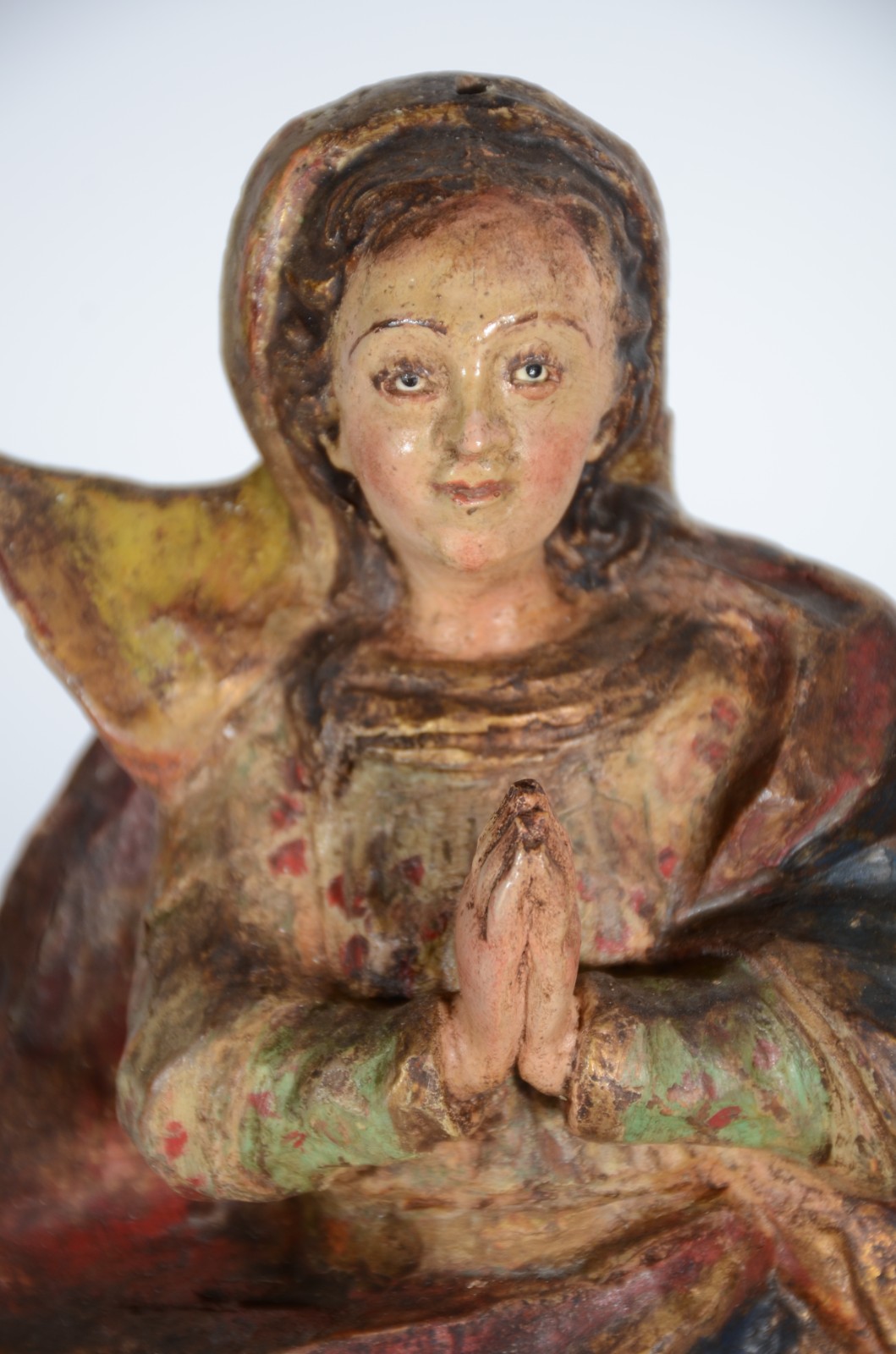Nossa Senhora da Conceição - Imagem de madeira policromada. Minas... - foto 2 de 10
