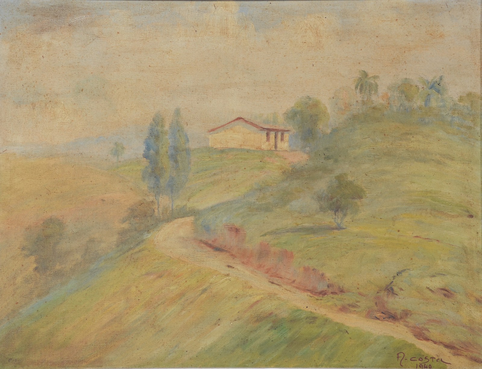 Paisagem com casa - foto 1 de 4