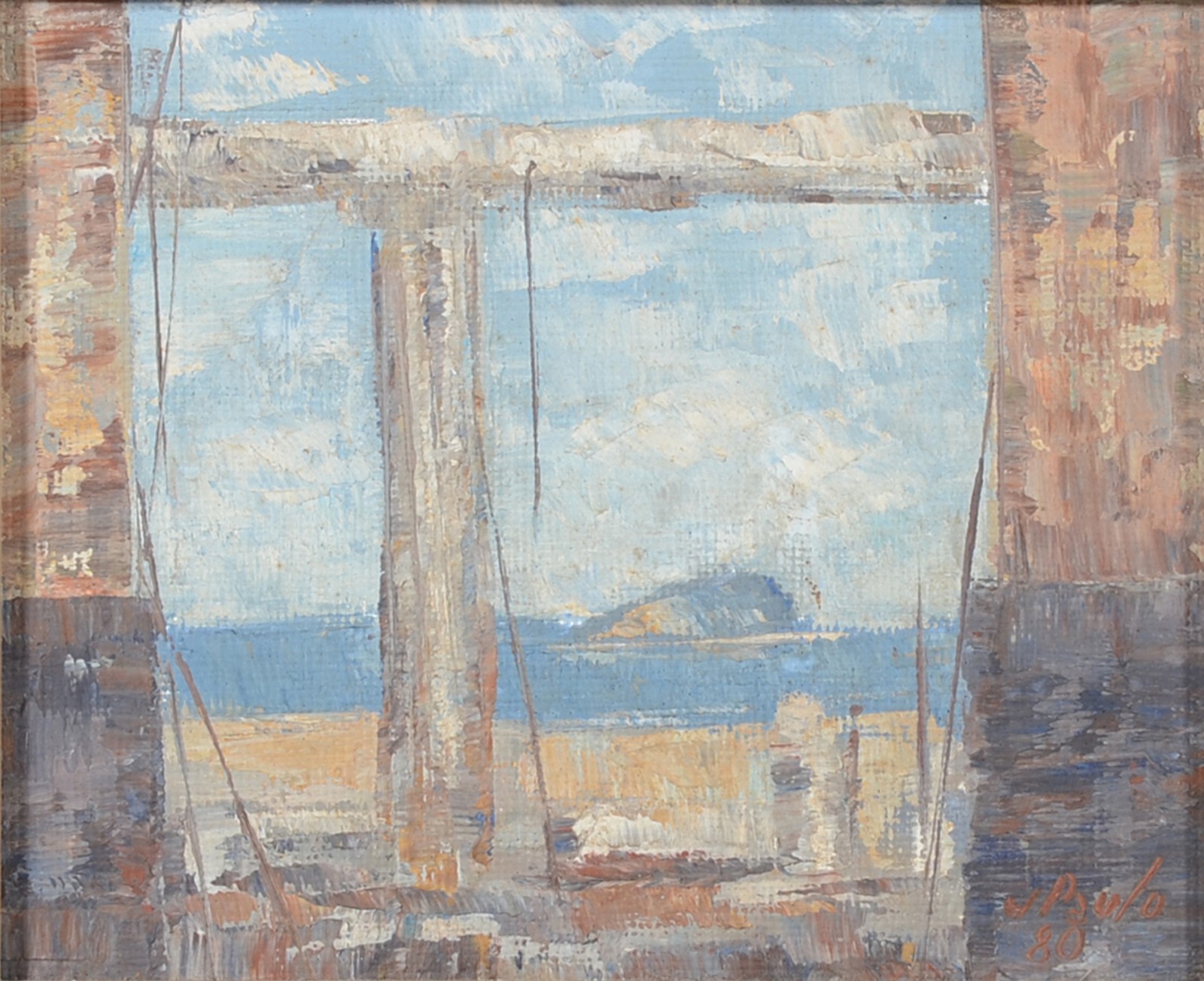 José Paulo Moreira da Fonseca (1922-2004), Paisagem do Rio de Janeiro - foto 1 de 4