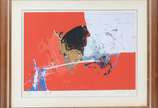 Manabu Mabe (1924-1997),  - Serigrafia - tiragem 16/100. Datado 1983.