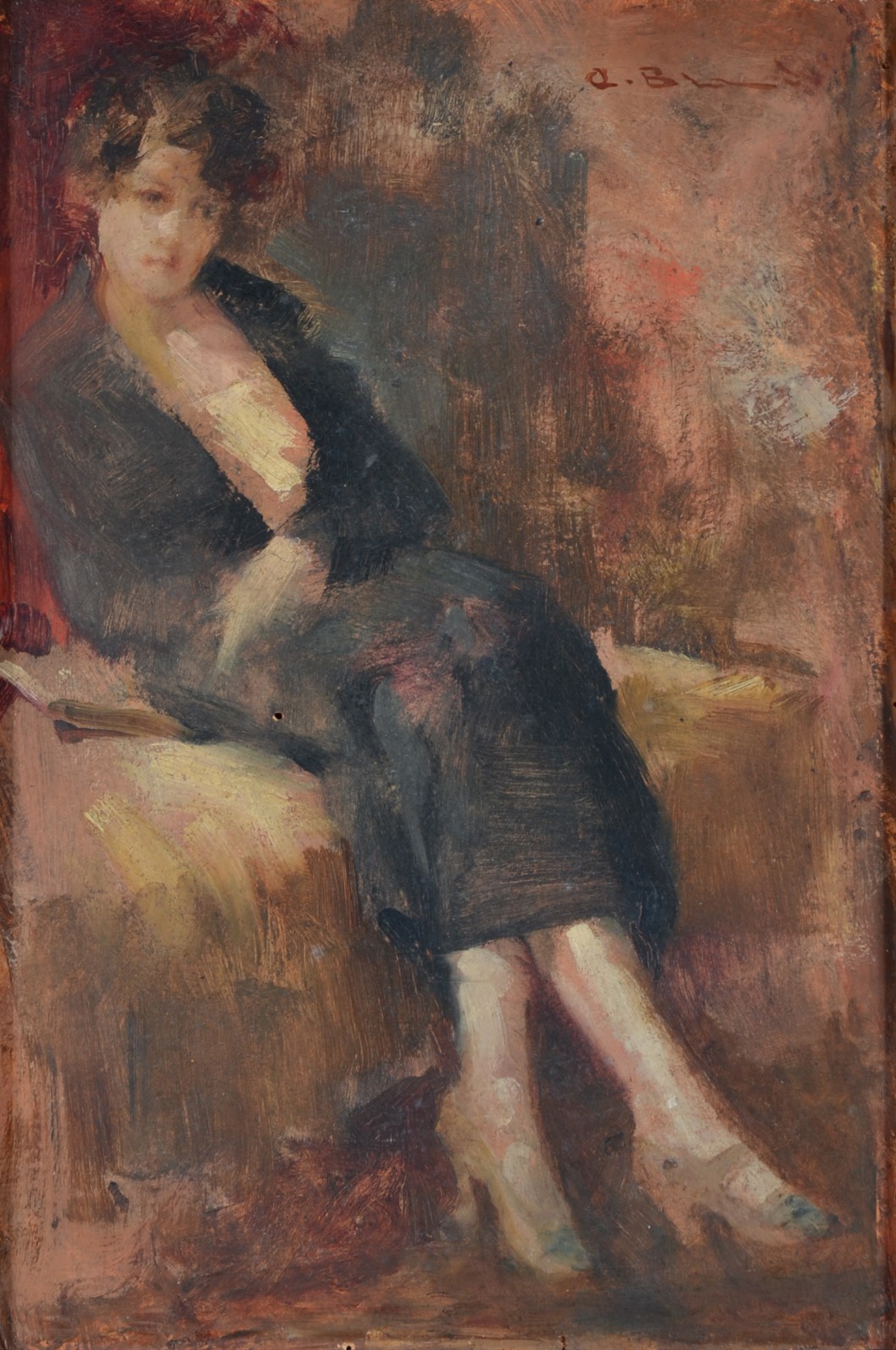 Assinatura não identificada, Figura Feminina - foto 1 de 4