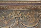 Tapeçaria, provavelmente italiana, decorada em ... - Tapeçaria, provavelmente italiana, decorada em estilo renascentista, ornada por elementos arquitetônicos, adornos florais, figuras e animais. Ap...