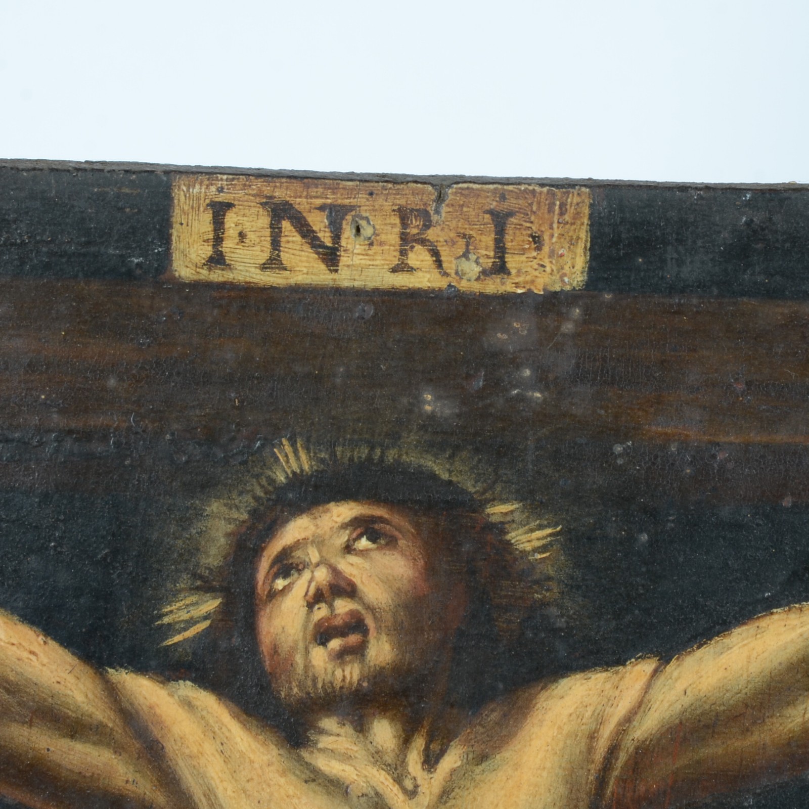 Sem assinatura, Cena Sacra - Jesus crucificado - foto 2 de 4
