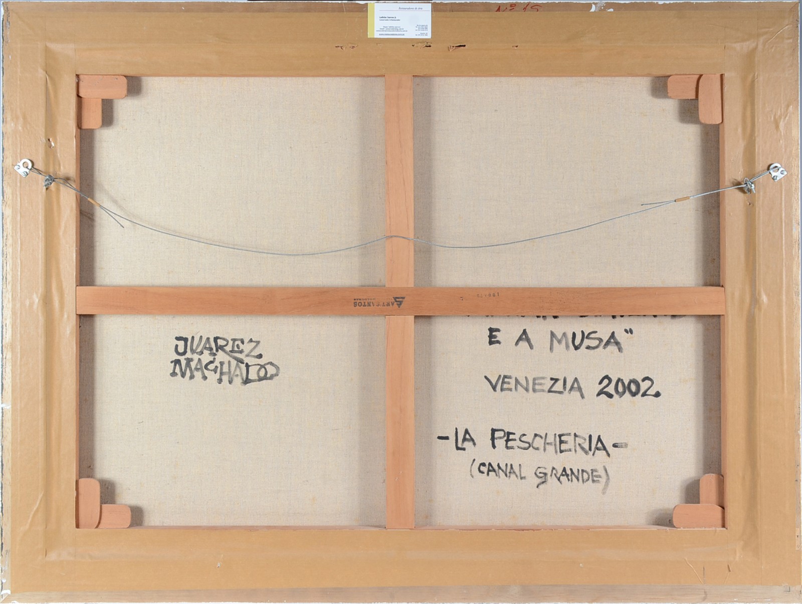 Juarez Machado (1941-2026), E a musa (Venezia) - foto 4 de 4