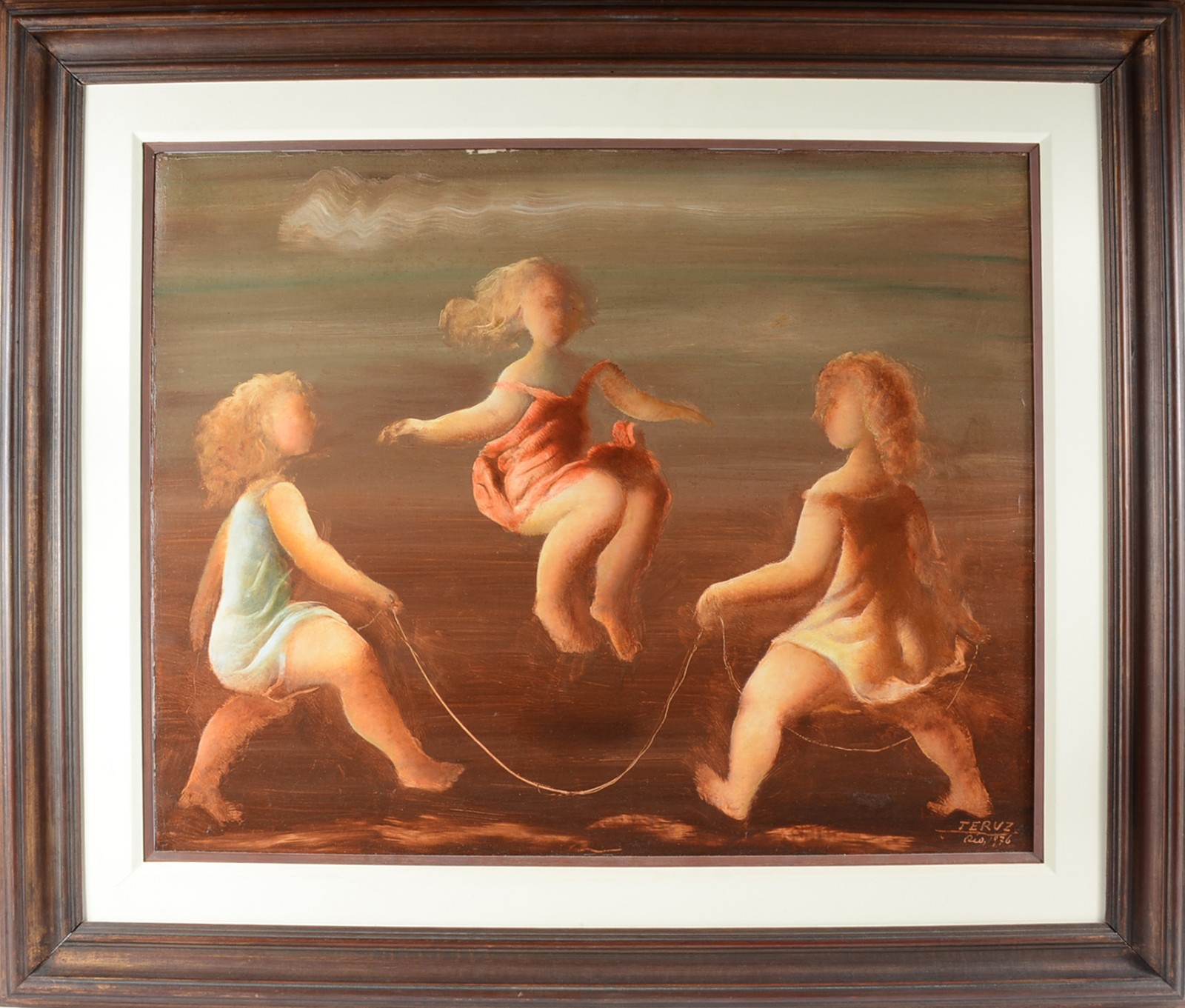 Orlando Teruz (1902-1984), Meninas Pulando Corda - foto 2 de 5