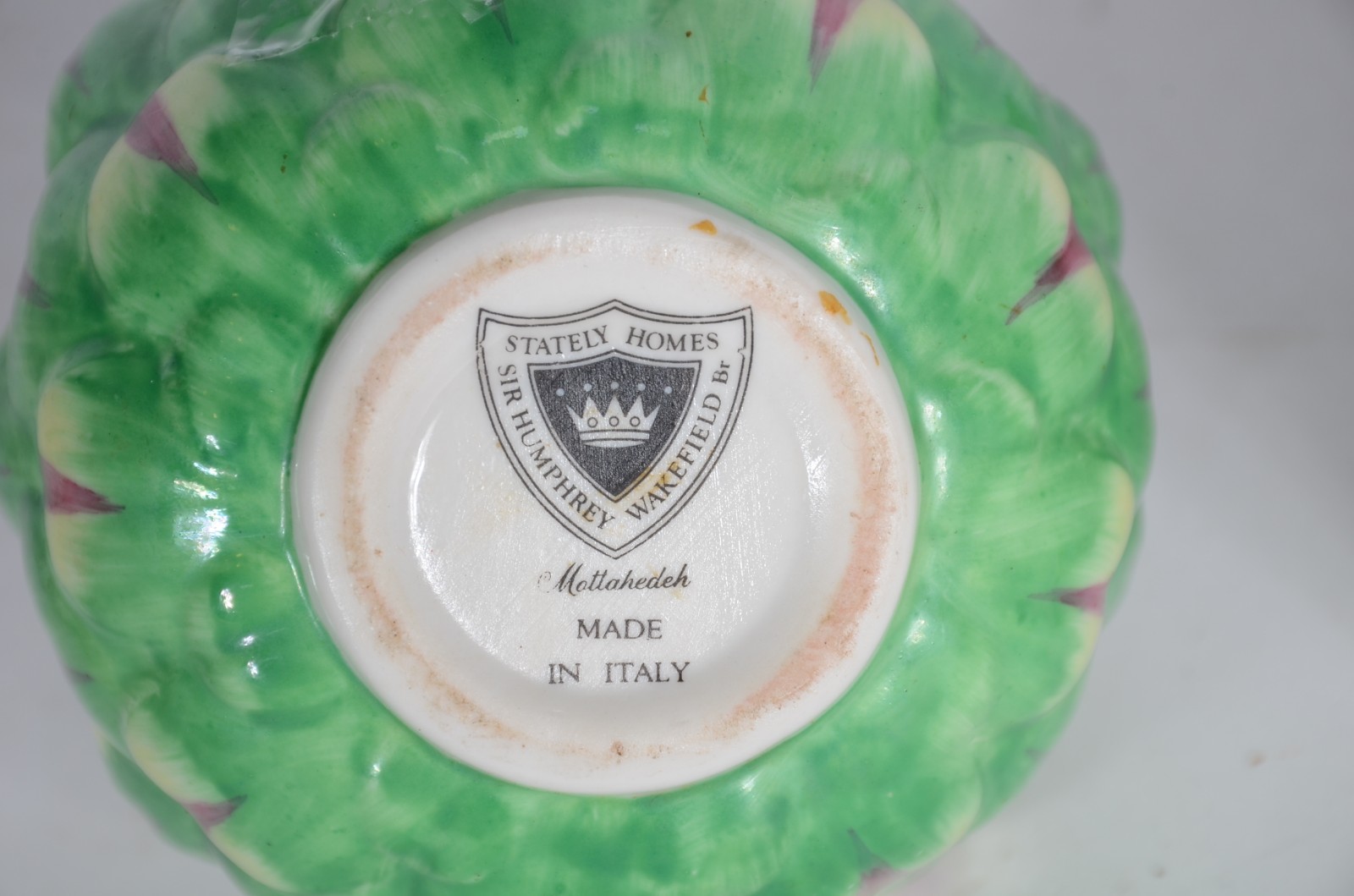 Sete peças de porcelana de diversas procedências, sendo par de... - foto 8 de 11