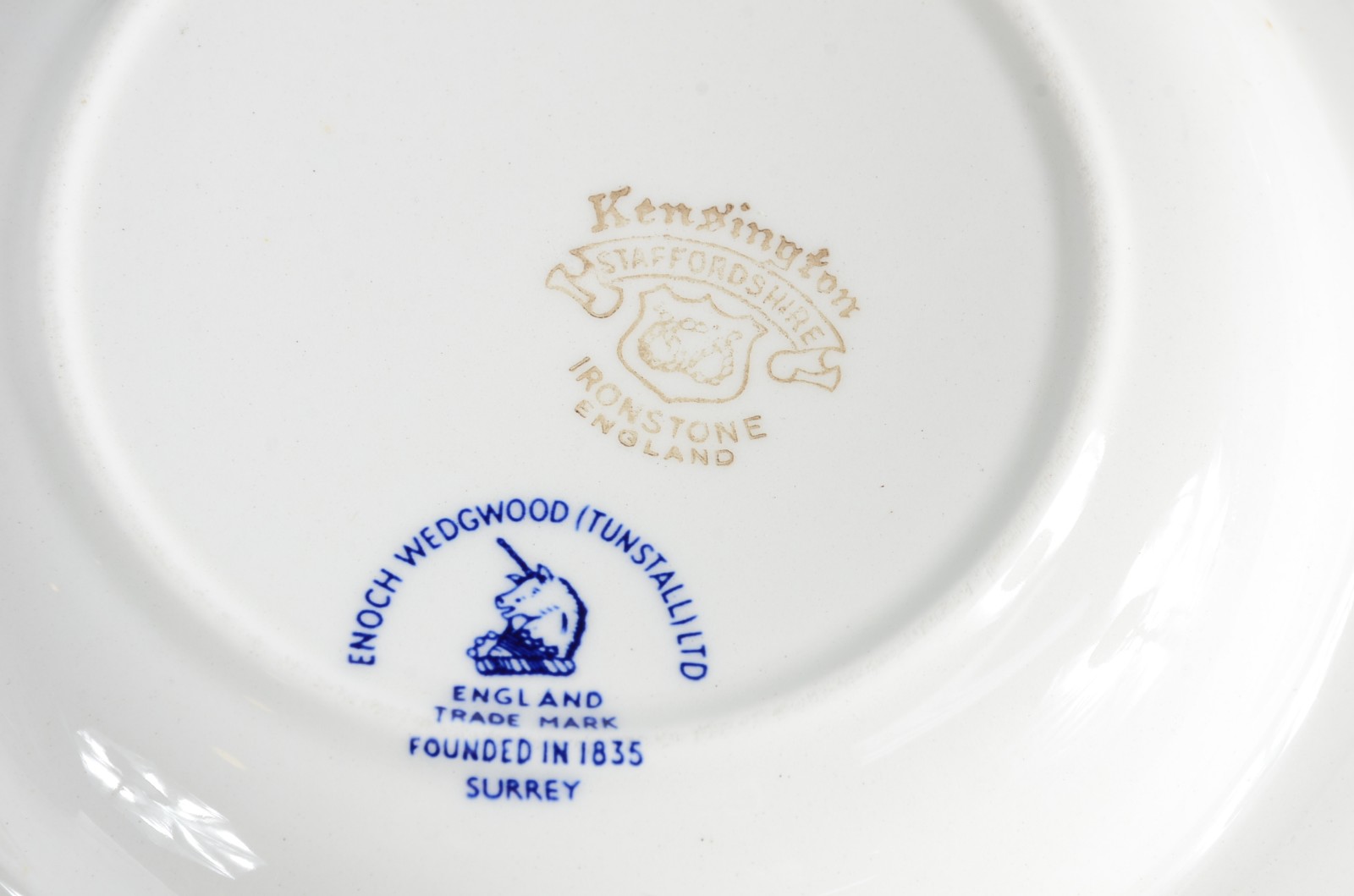 Parte de serviço de faiança inglesa Kensington Ironstone, decorado em... - foto 6 de 6