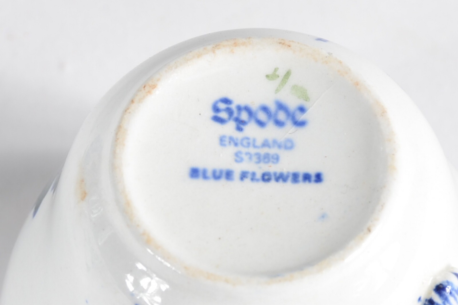 Aparelho de jantar e café de faiança inglesa Copeland - "Blue... - foto 6 de 8