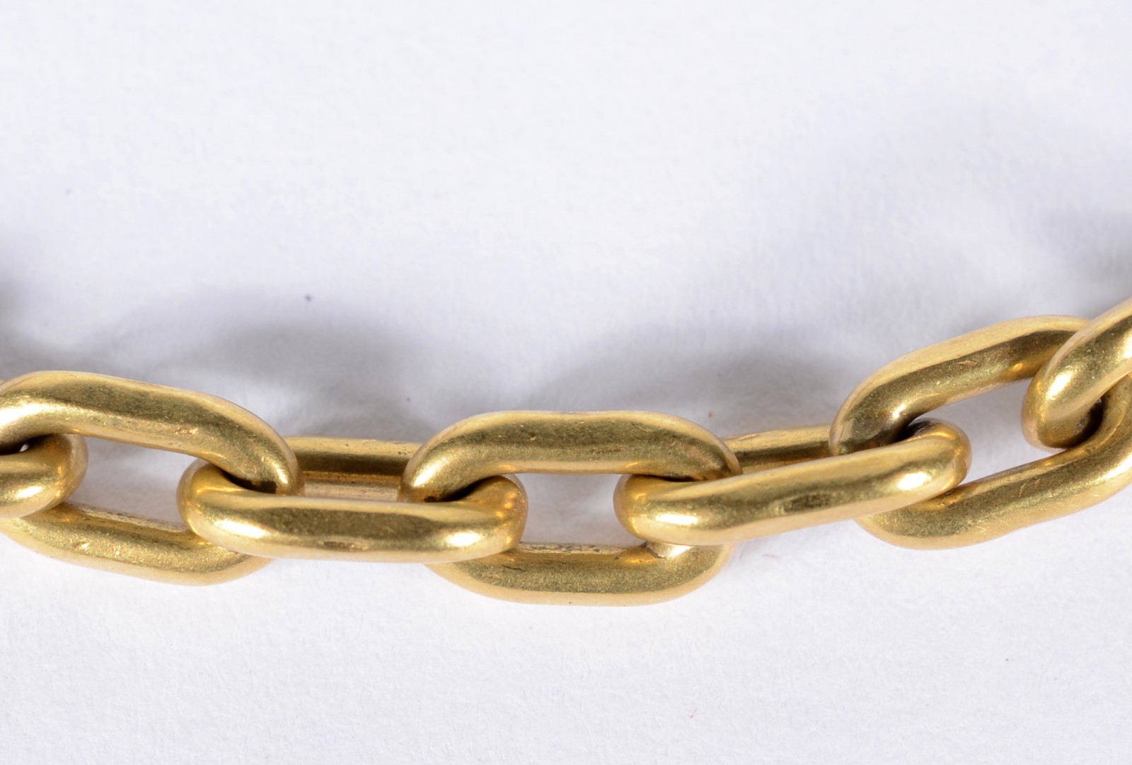 Colar de ouro 18 k., elos portugueses. (Por motivos de segurança a... - foto 2 de 3