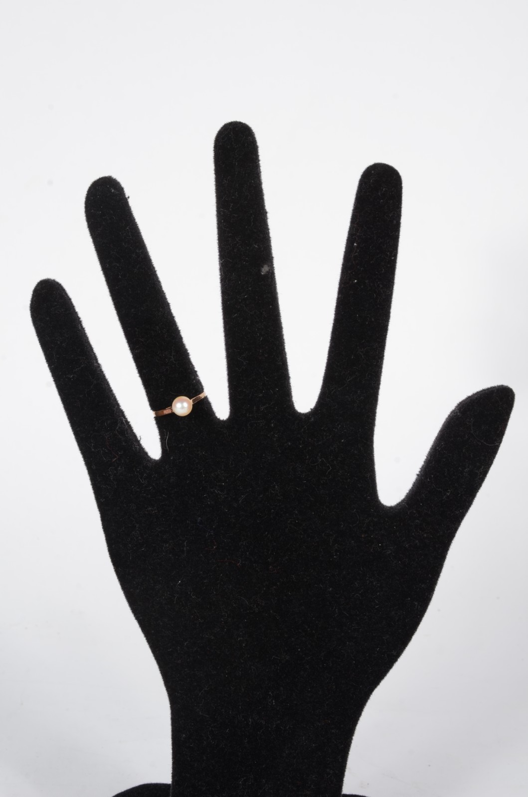 Anel de ouro 18 k.,com perola. Aro 15. (Por motivos de segurança a... - foto 4 de 4