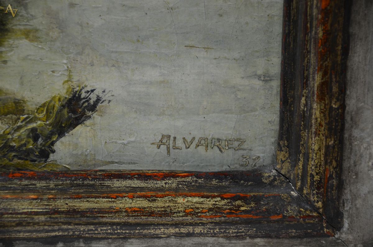 ALVAREZ (ESCOLA PORTUGUESA) - Pescador - osm - 42 x 50 - foto 3 de 3