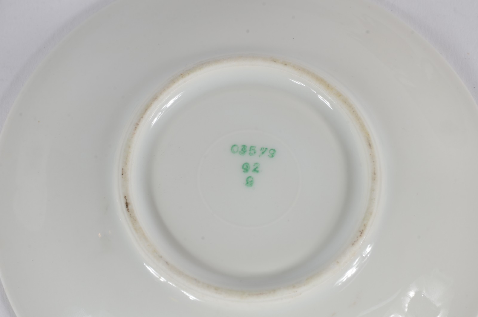 Conjunto com 9 xícaras para café com pires de porcelana alemã... - foto 5 de 6