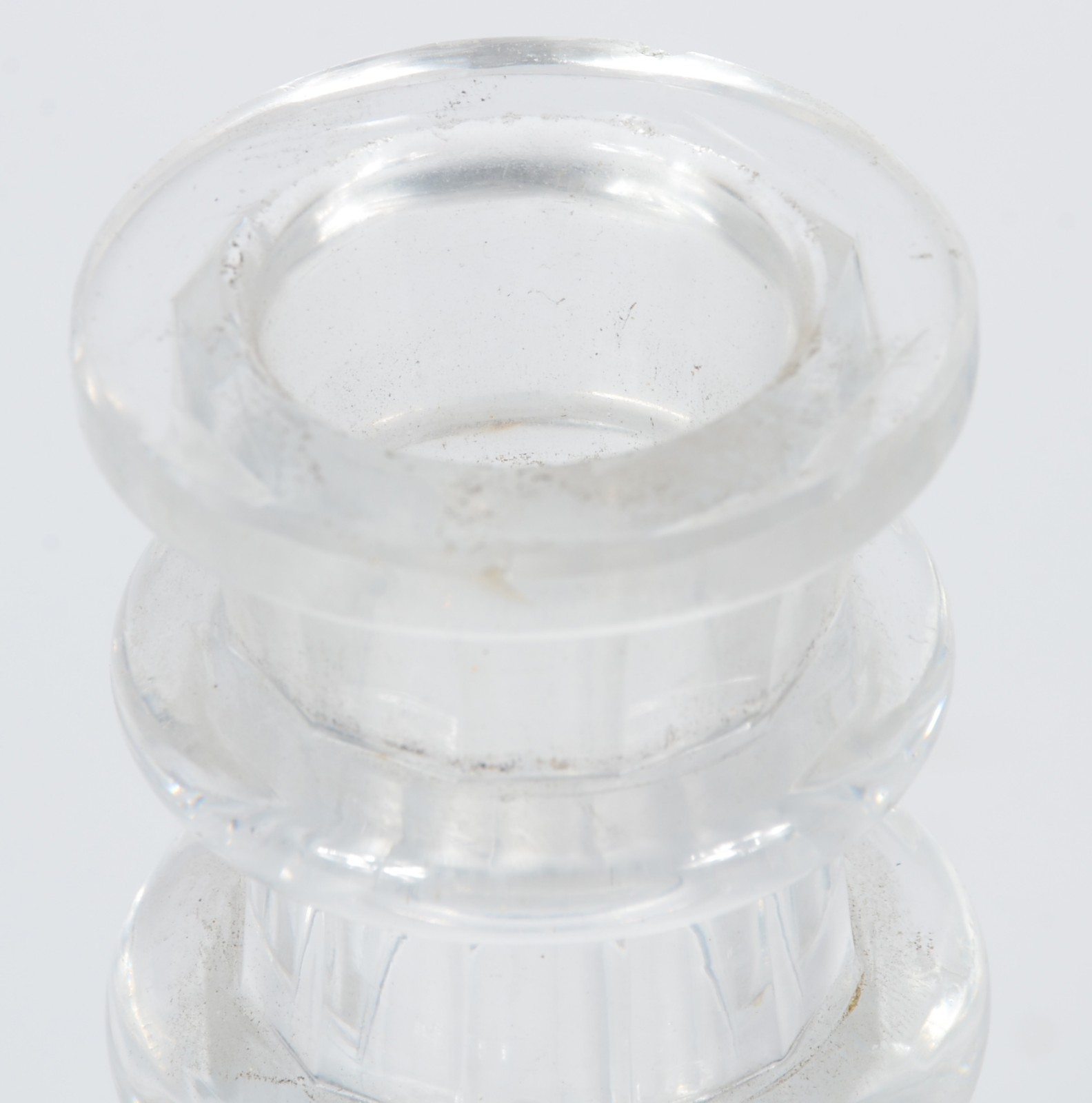 Licoreira com presentoir de cristal, lapidação bico da jaca. - foto 4 de 6