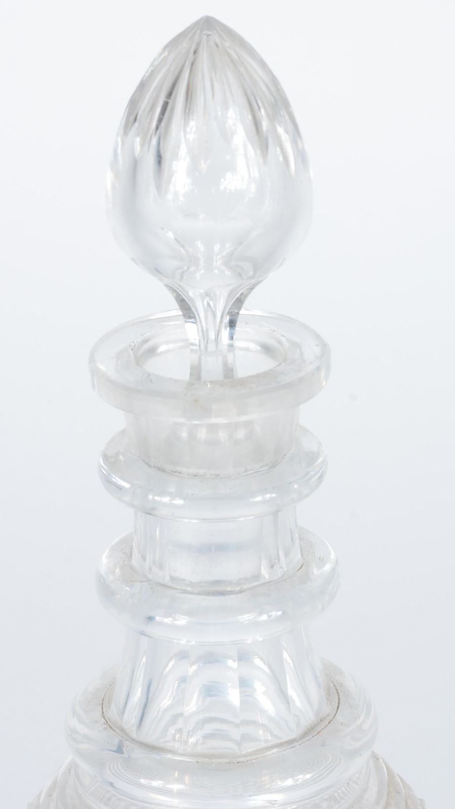 Licoreira com presentoir de cristal, lapidação bico da jaca. - foto 3 de 6