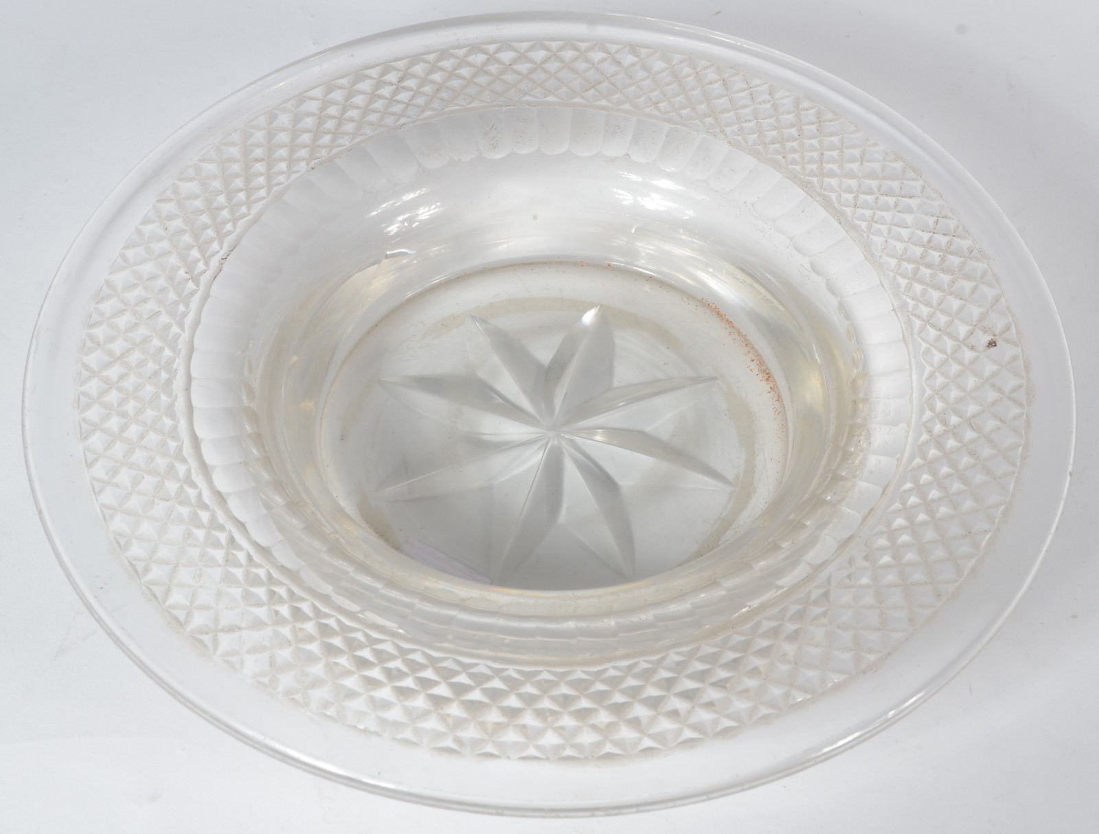 Licoreira com presentoir de cristal, lapidação bico da jaca. - foto 5 de 6