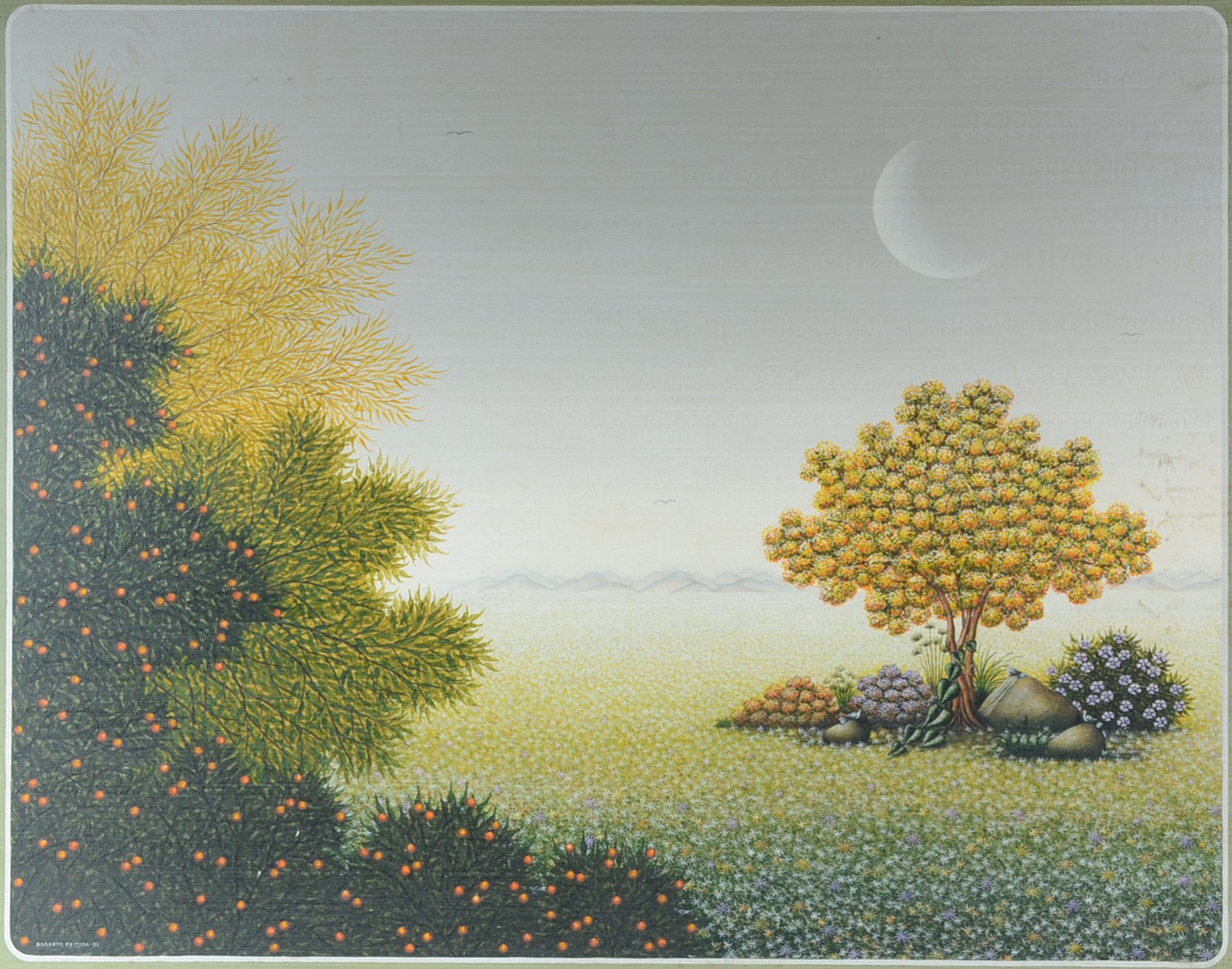 Roberto Feitosa (1943), Paisagem Verde - foto 1 de 4